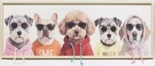Carbea Home Range: Framed Print of 5 Dogs - Oct 26