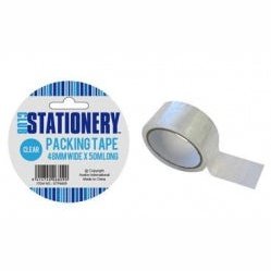 Arts Crafts Stationery: Tape Packing Clear 48mmx50m