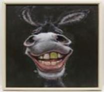 Carbea Home Range: Framed Art Donkey Print - Oct 26