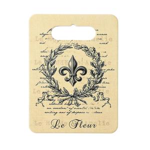 Coasters Trivets Mirror Trays: Trivet - Fleur-de-lis - Oct 26