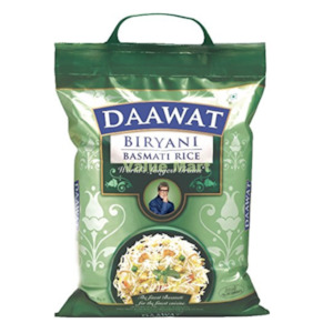Rice: DAAWAT Biryani Basmati Rice 5KG
