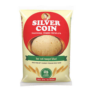 Silver Coin Atta 10kg Limit 1