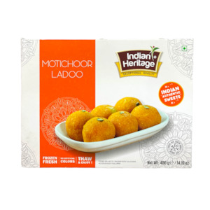 Frozen Sweets Snacks: Indian Heritage Motichoor Ladoo 400g