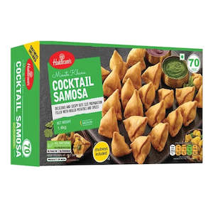 Frozen Naan Pratnha: Haldirams Cocktail Samosa 1.4kg