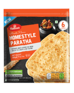Frozen Naan Pratnha: Haldirams Home Style Paratha 360g