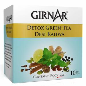 Girnar Green Tea Detox Desi Kahwa 10s