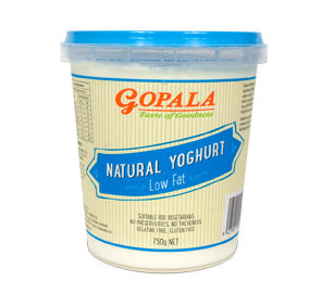 Gopala Yoghurt Low Fat 750g