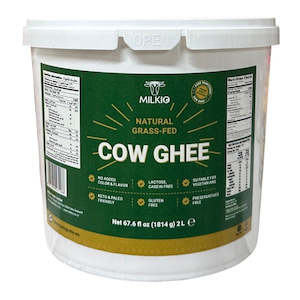 Oil Ghee: Milkio Grass Fed Cow Ghee 2L