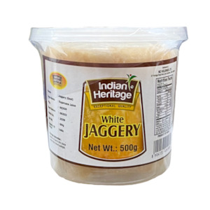Sweets: Indian Heritage Jaggery White 500g