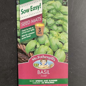 Mr. Fothergills Sweet Basil Seeds