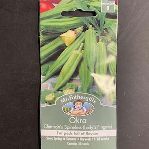 Mr. Fothergills Okra Seeds