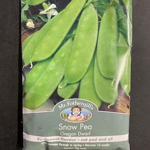 Mr. Fothergills Snow Pea Seeds