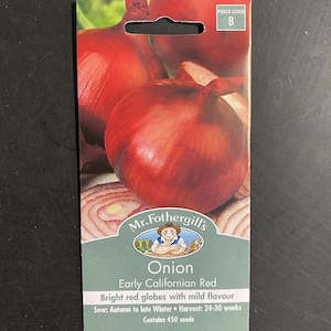 Mr. Fothergills Red Onion Seeds