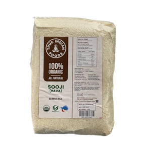 Sale: True Indian Foods Organic Sooji Semolina 1kg