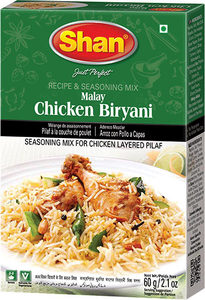 Frontpage: Shan Malay Chicken Biryani Mix 60g