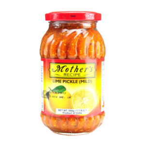 Pickle Paste Sauce: Mothers Lime Pickle Mild 500g