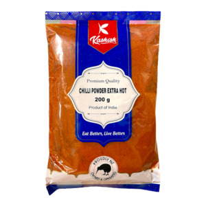 Frontpage: Kashish Chilli Powder Extra Hot 200g