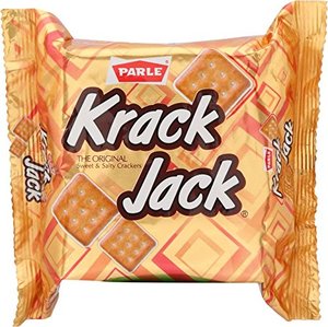 Snacks Biscuits: Parle Krack Jack Crackers Sweet & Salty 264g