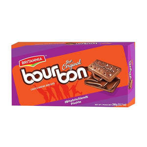 Snacks Biscuits: Britannia Bourbon Biscuits 390g