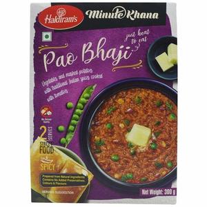 Ready To Eat: Haldiram's Pav Bhaji 300g