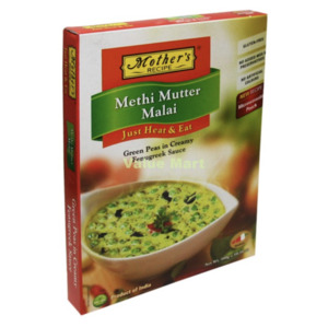 Ready To Eat: Mothers Methi Mutter Malai 300g