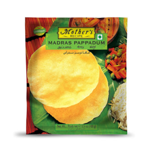 Mothers Madras Pappadum 100g