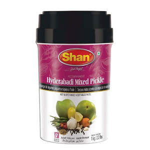 Pickle Paste Sauce: Shan Hyderabadi Mix Pickle 1kg