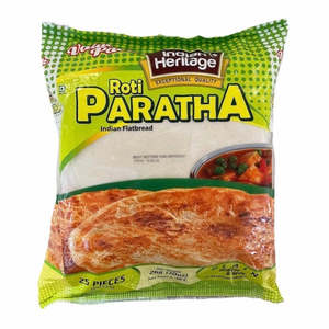 Frozen Naan Pratnha: Indian Heritage Roti Parantha 25pc