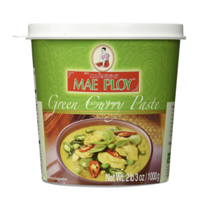 Pickle Paste Sauce: Mae Ploy Green Curry Paste 400g