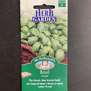 Mr. Fothergills Basil Seeds