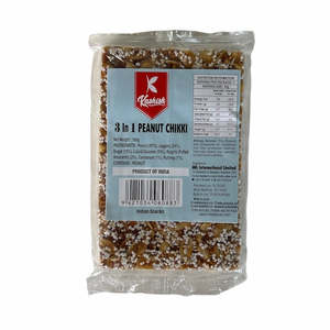 Sweets: Kashish 3in1 Peanut Chikki 100g