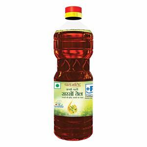 Oil Ghee: Patanjali Mustard Oil 1L