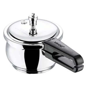 Vinod 18/8 Stainless Steel Splendid Plus Handi Pressure Cooker 5.5L