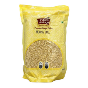 Dals Lentils: Indian Heritage Moong Dal Dhuli 1kg