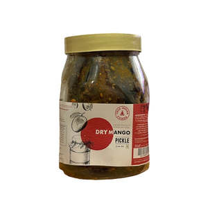 Pickle Paste Sauce: True Indian Punjabi Dry Mango Pickle Low Oil 500g