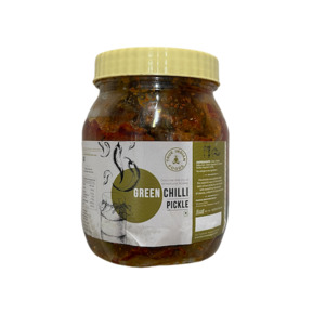 Pickle Paste Sauce: True Indian Foods Green Chilli Pickle 500g