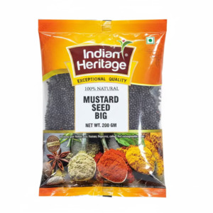Frontpage: Indian Heritage Mustard Seeds Big 200g