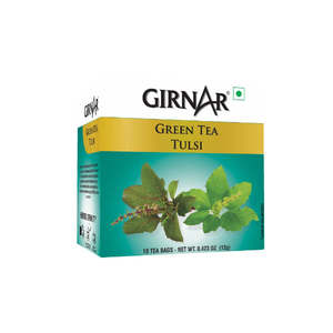 Drink Bevrages: Girnar Green Tea Tulsi 10s