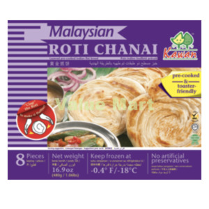 Frozen Naan Pratnha: Kawan Roti Chanai 8pcs