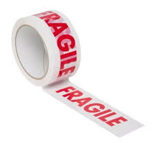 Pallet Packaging: BOPP Packaging Tape - Fragile Tape 48MM*100M