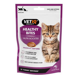 Cat: VetIQ Healthy Bites Nutri Booster Kitten Vitamin Treats