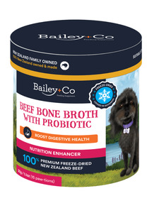 Bailey+Co Beef Bone Broth with Probiotic