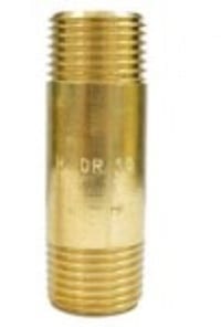 Products: Brass Barrel Nipple 25mm X 100mm Valves Direct NZ