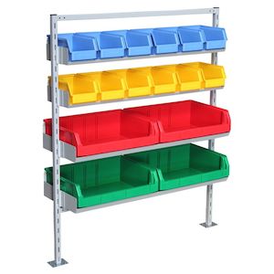 Products: Metal Van Shelving - VK4R 1220 (No Small Bin)