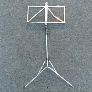 Chrome Music Stand with Bag