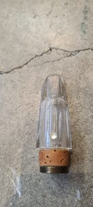 Clarinet Mouthpieces and Barrels: 2nd Hand Clarinet Poimarico Glass Open Diamond Brighter Mouthpiece