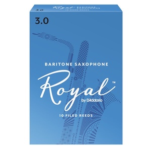 Baritone Sax Reeds: Royal by D’Addario Baritone (Price per reed)