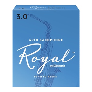 Alto Sax Reeds: Royal by D’Addario Alto (Price per reed)