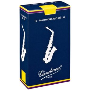 Alto Sax Reeds: Vandoren Traditional Alto Sax (Price per reed)
