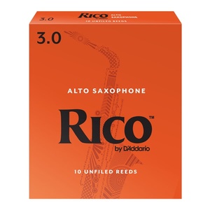 Alto Sax Reeds: Rico by D’Addario Alto (Price per reed)